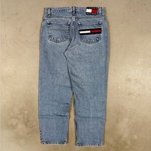 Vintage 90s Tommy Hilfiger Skater Grunge Retro Essential Relaxed Jeans 32x32